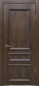 Купить межкомнатные двери Вероника-3, дуб оксфордский, Глухое в Москве в интернет-магазине dveri-doors.com