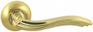 Дверные ручки Vantage, V14C матовое золото.