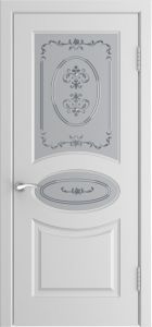 Купить ульяновские двери, Модель L-1 стекло, белая эмаль в Москве в интернет-магазине dveri-doors.com