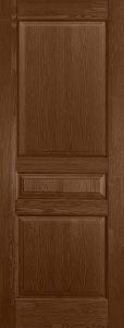 Купить белорусские двери из массива сосны Валенсия, Браш Орех, глухая в Москве в интернет-магазине dveri-doors.com