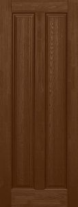 Купить белорусские двери из массива сосны Соренто Браш Орех, Глухая в Москве в интернет-магазине dveri-doors.com