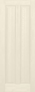 Купить белорусские двери из массива сосны Соренто Браш Слоновая кость, Глухая в Москве в интернет-магазине dveri-doors.com