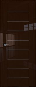 Дверь PROFIL DOORS (профиль дорс) 45L. Стекло графит. Терра
