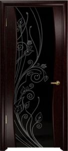 Межкомнатная дверь Вела, стекло, венге, категория Ульяновские двери 