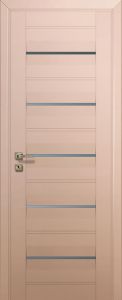 Купить дверь PROFIL DOORS (профиль дорс) 48u Стекло, Цвет КАПУЧИНО САТИНАТ в Москве в интернет-магазине dveri-doors.com