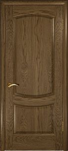 Купить лаура 2, шпонированную дверь (Светлый мореный дуб, глухая) в Москве в интернет-магазине dveri-doors.com