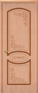 Купить межкомнатную дверь, шпонированную,  Азалия Глухая ( Дуб) в Москве в интернет-магазине dveri-doors.com