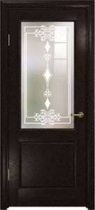 Дверь Ченере-1, стекло джелло, цвет фуокко, категория Ульяновские двери