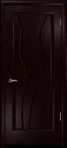 Купить ульяновские двери, "Арт Деко",Нобилта ,венге, полотно глухое в Москве в интернет-магазине dveri-doors.com