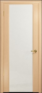 Купить дверь со стеклом | Арт деко | Спация-3,белёный дуб, стекло белое в Москве в интернет-магазине dveri-doors.com