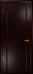 Купить ульяновскую дверь, "Арт Деко", Спация-3  Венге, глухая в Москве в интернет-магазине dveri-doors.com