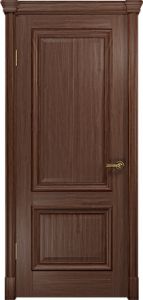 Купить ульяновскую дверь "Арт Деко", Аттика-1 , цвет Американский орех, глухая в Москве в интернет-магазине dveri-doors.com