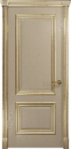 Купить ульяновскую межкомнатная дверь, "Арт Деко", Аттика-1 , цвет Слоновая кость, глухая в Москве в интернет-магазине dveri-doors.com