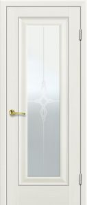 Купить дверь экошпон PROFIL DOORS 24х Белый ясень (Эш вайт) Стекло в Москве в интернет-магазине dveri-doors.com