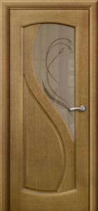 Купить дверь межкомнатную Ульяновскую «Дианит» стекло Шпон дуба, в Москве в интернет-магазине dveri-doors.com