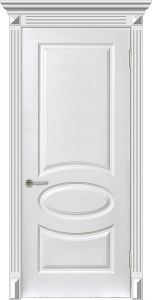 Купить двери крашенные, белая эмаль, Мадрид Глухие в Москве в интернет-магазине dveri-doors.com