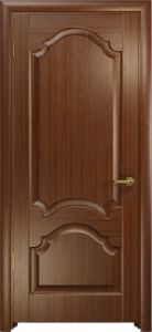 Купить ульяновскую дверь | Филета |Глухая | шпонированную дубом | цвет орех  в Москве в интернет-магазине dveri-doors.com