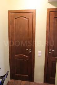 Купить межкомнатную дверь Наполеон,  шпон дуба, орех  Глухая распродажа остатков в Москве в интернет-магазине dveri-doors.com