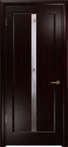 Купить ульяновскую дверь,  "Арт Деко"  Лютеа-L венге ПО в Москве в интернет-магазине dveri-doors.com