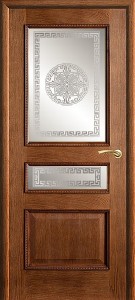 Купить двери Белоруссии, ВЕНА| шпон, античный дуб, стекло в Москве в интернет-магазине dveri-doors.com
