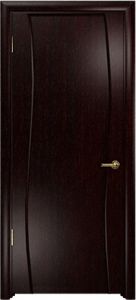 Купить ульяновскую дверь, "Арт Деко"Вэла  венге, полотно глухое в Москве в интернет-магазине dveri-doors.com