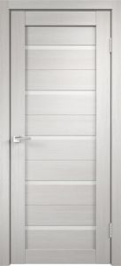 Купить дверь межкомнатную экошпон Duplex, дуб белый, стекло метолюкс в Москве в интернет-магазине dveri-doors.com