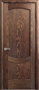 Купить лаура 2, Дверь шпонированную, моренный дуб, глухая в Москве в интернет-магазине dveri-doors.com