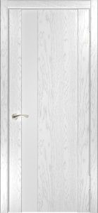 Купить орион 3, ульяновская дверь, (лакобель) дуб белая эмаль в Москве в интернет-магазине dveri-doors.com