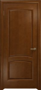 Купить шпонированная дверь, "Арт Деко", Парма, итальянский орех,  глухая в Москве в интернет-магазине dveri-doors.com