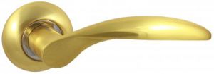 Дверные ручки Vantage, V20C матовое золото.