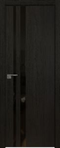 Купить 6ZN Дарк браун, стекло черное кромка 4 сторон ABS в Москве в интернет-магазине dveri-doors.com