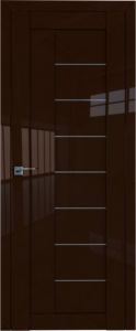Дверь PROFIL DOORS (профиль дорс) 17L. Стекло графит. Терра 