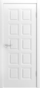 Межкомнатная дверь BELINI 777, дверь белая эмаль, глухая.