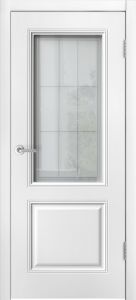 Дверь Классик-2, Белая эмаль.