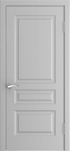 Купить ульяновские двери, Модель L-2 глухая, эмаль серая в Москве в интернет-магазине dveri-doors.com