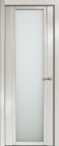Купить модель Qdo X, стекло белое, натуральный шпон, цвет Ясень Жемчуг в Москве в интернет-магазине dveri-doors.com