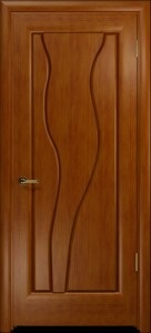 Купить двери Нобилта | Цвет анегри тёмное | Шпонированные двери глухая в Москве в интернет-магазине dveri-doors.com