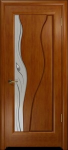 Двери Нобилта | Цвет анегри | Дверь шпонированная, стекло.