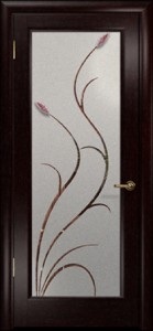 Купить ульяновскую дверь,  "Арт Деко"  Лютеа-Р венге Стекло в Москве в интернет-магазине dveri-doors.com