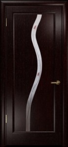 Купить ульяновскую дверь,  "Арт Деко"  Лютеа-Z венге Стекло в Москве в интернет-магазине dveri-doors.com