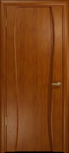 Ульяновская дверь | Лиана-2 | анегри тёмное | Шпонированные двери