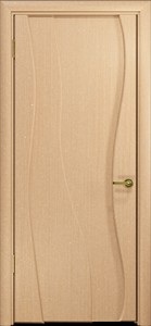 Купить ульяновскую дверь, "Арт Деко", Селена, Белёный дуб  Глухое в Москве в интернет-магазине dveri-doors.com