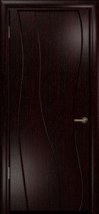 Купить ульяновскую дверь, "Арт Деко", Селена, Венге Глухое в Москве в интернет-магазине dveri-doors.com