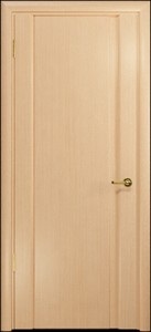 Купить ульяновскую межкомнатная дверь, "Арт Деко", Спация-1 белёный дуб,  глухая в Москве в интернет-магазине dveri-doors.com
