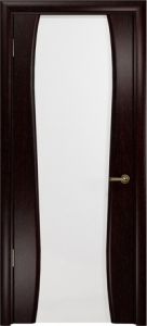 Дверь со стеклом | Ульяновская дверь| Лиана-3, стекло белое