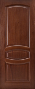 Ульяновские двери Viva Doors модель «Топаз», глухое, красное дерево