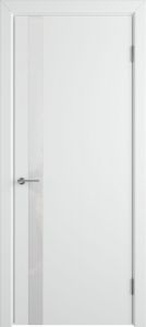 Купить межкомнатную дверь эмаль белая Ньюта со стеклом в Москве в интернет-магазине dveri-doors.com