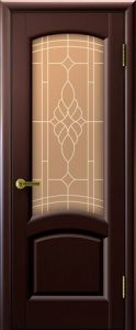 Лаура, двери шпонированные, венге, стекло бронзовое / Фабрика "Современные двери" Ульяновск