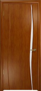 Ульяновская дверь, "Арт Деко".Вэла 1 анегри. Стекло белое.