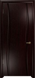 Купить ульяновскую дверь, "Арт Деко"Вэла 2  венге, полотно глухое в Москве в интернет-магазине dveri-doors.com